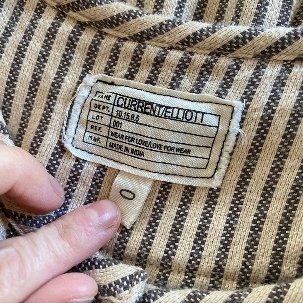 CURRENT/ELLIOT The Retreat Smock Knit Blouse Sz 8 - Picture 2 of 5